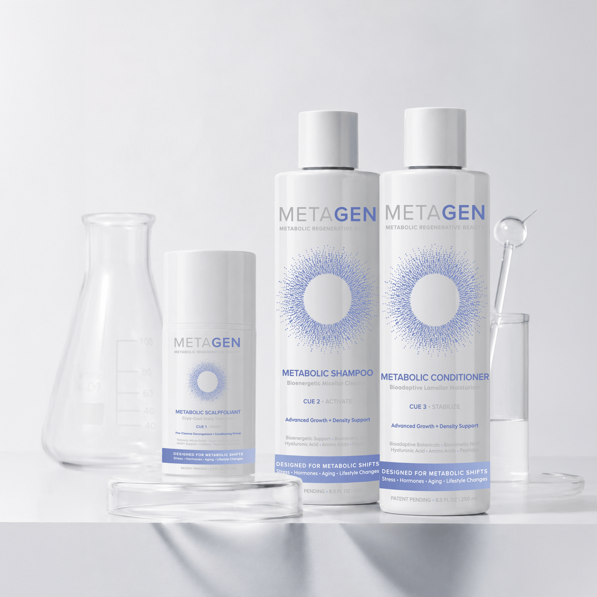 MetaGen scalp care Metabolic Wash Day Trio